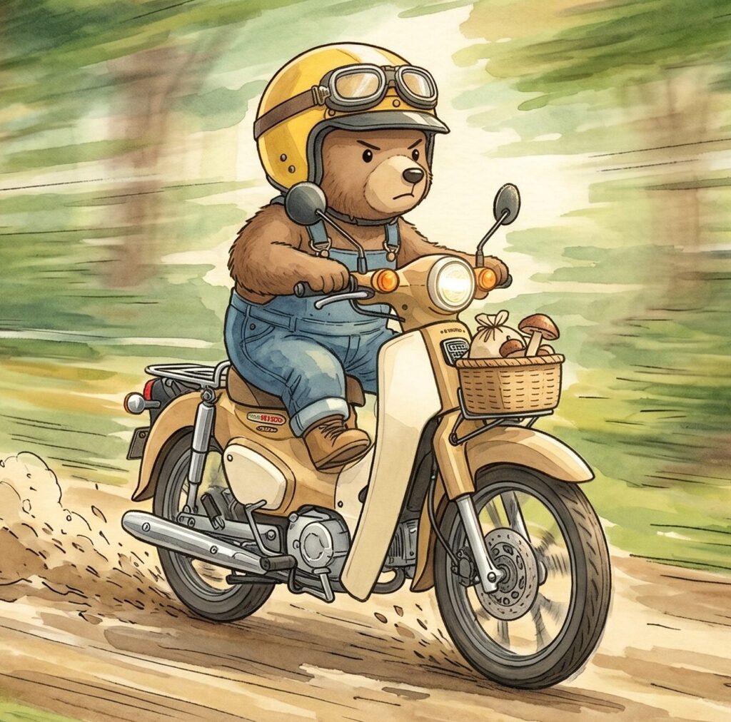 こぐまとスーパーカブ(JA59)